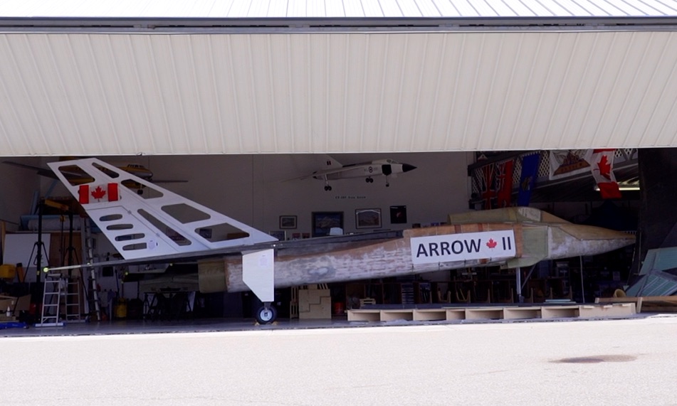 Avro Arrow half built
